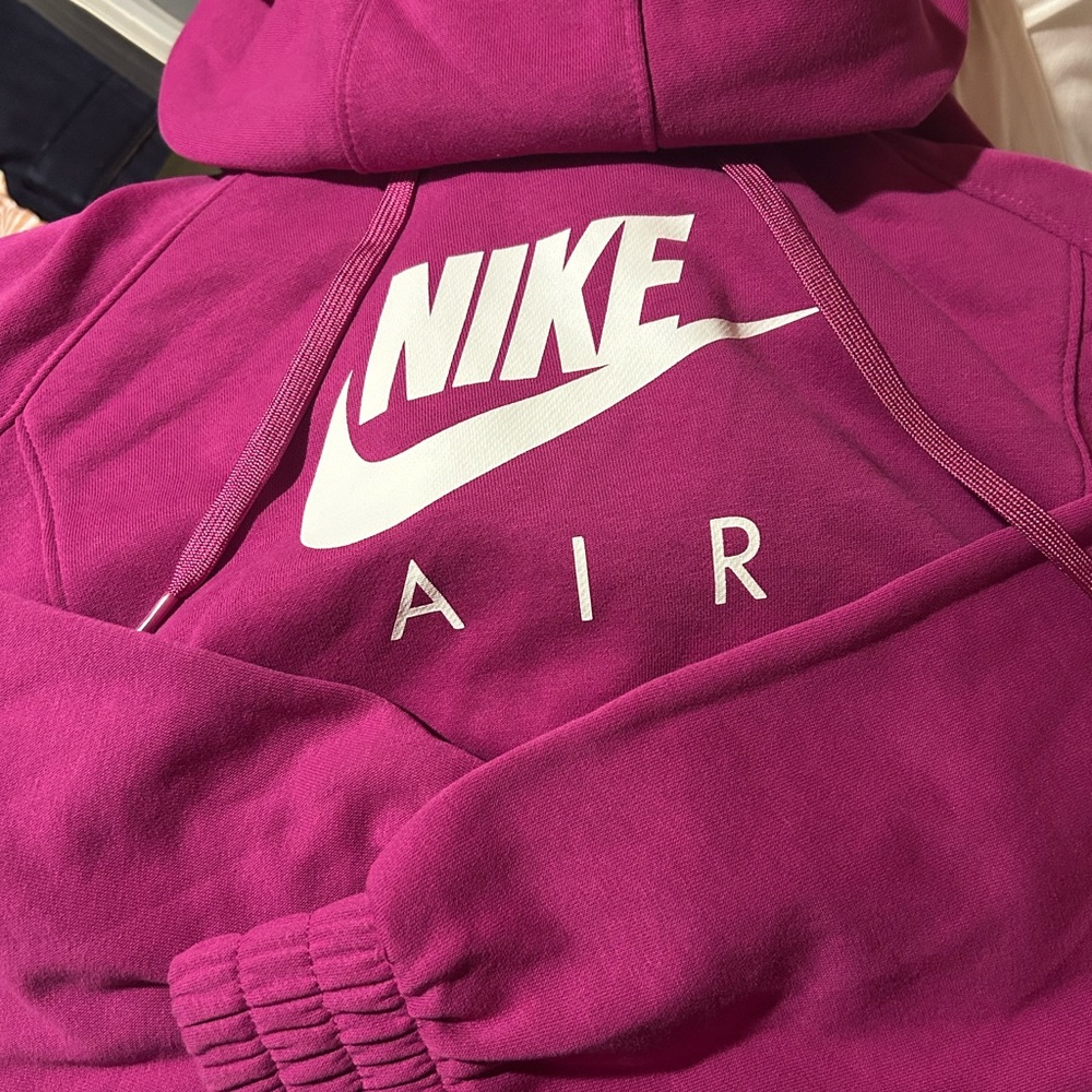 Nike Pink Cozy Jacket with Iconic Air Logo
